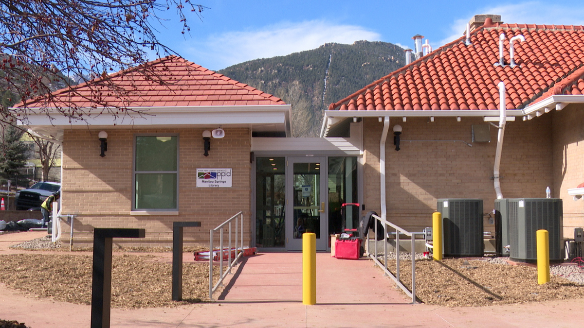 The Manitou Springs Carnegie Library is set to open on Friday
