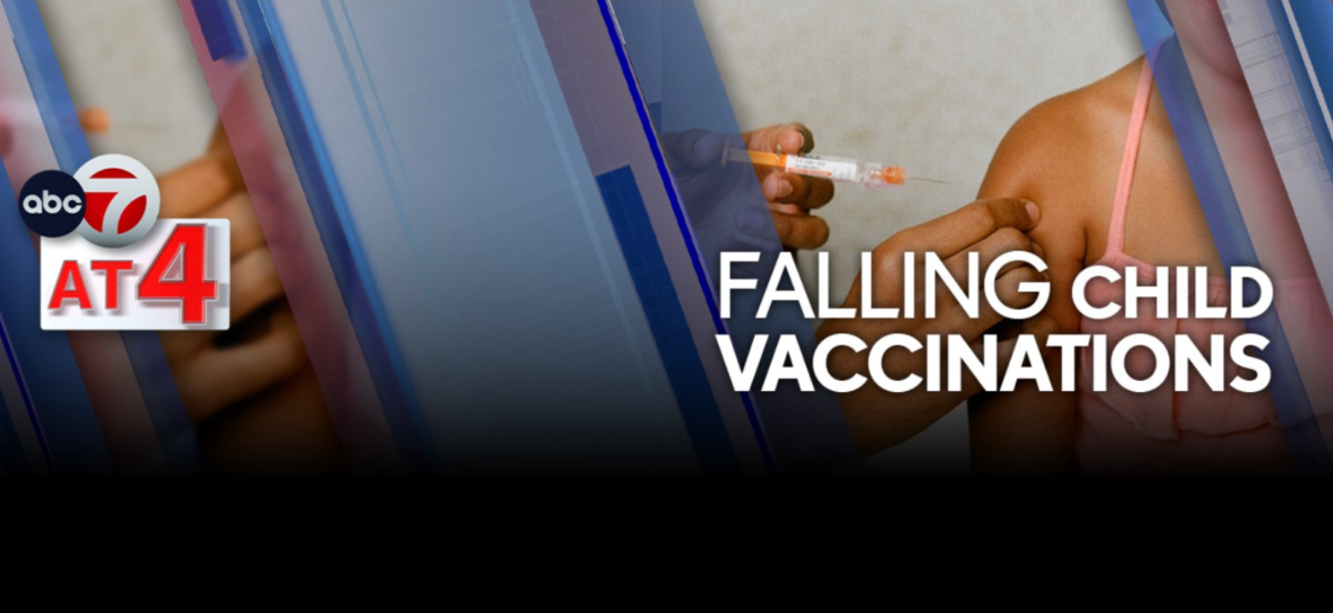ABC-7 at 4: Decline in child vaccines