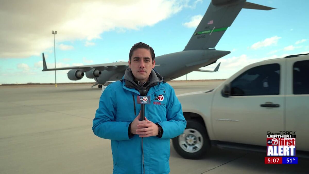 Dozens of Guatemalans deported on military  aircraft from Fort Bliss