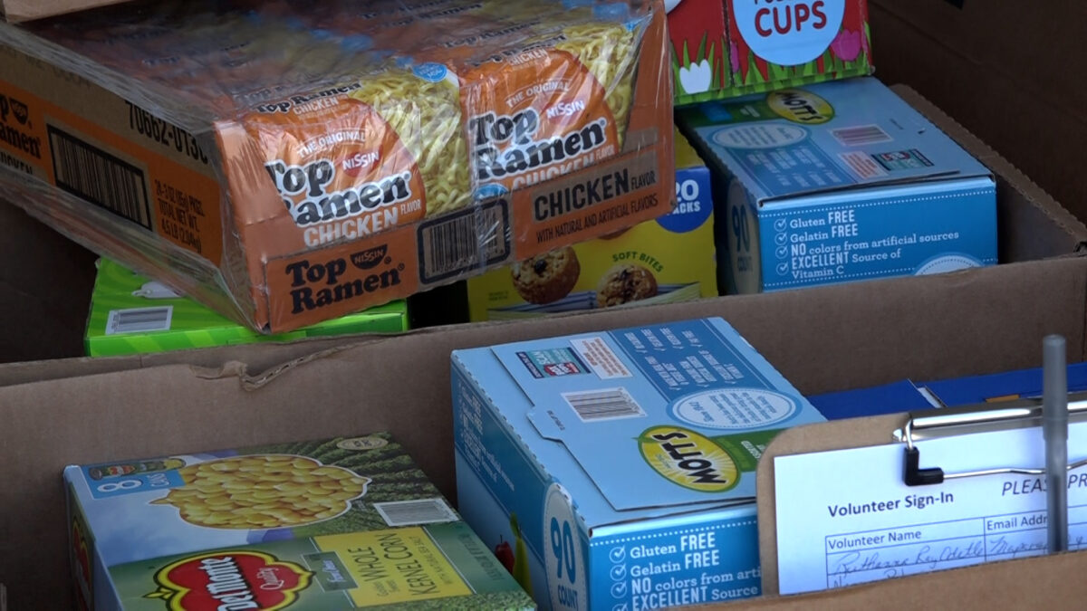 Food drive helps stock school pantries