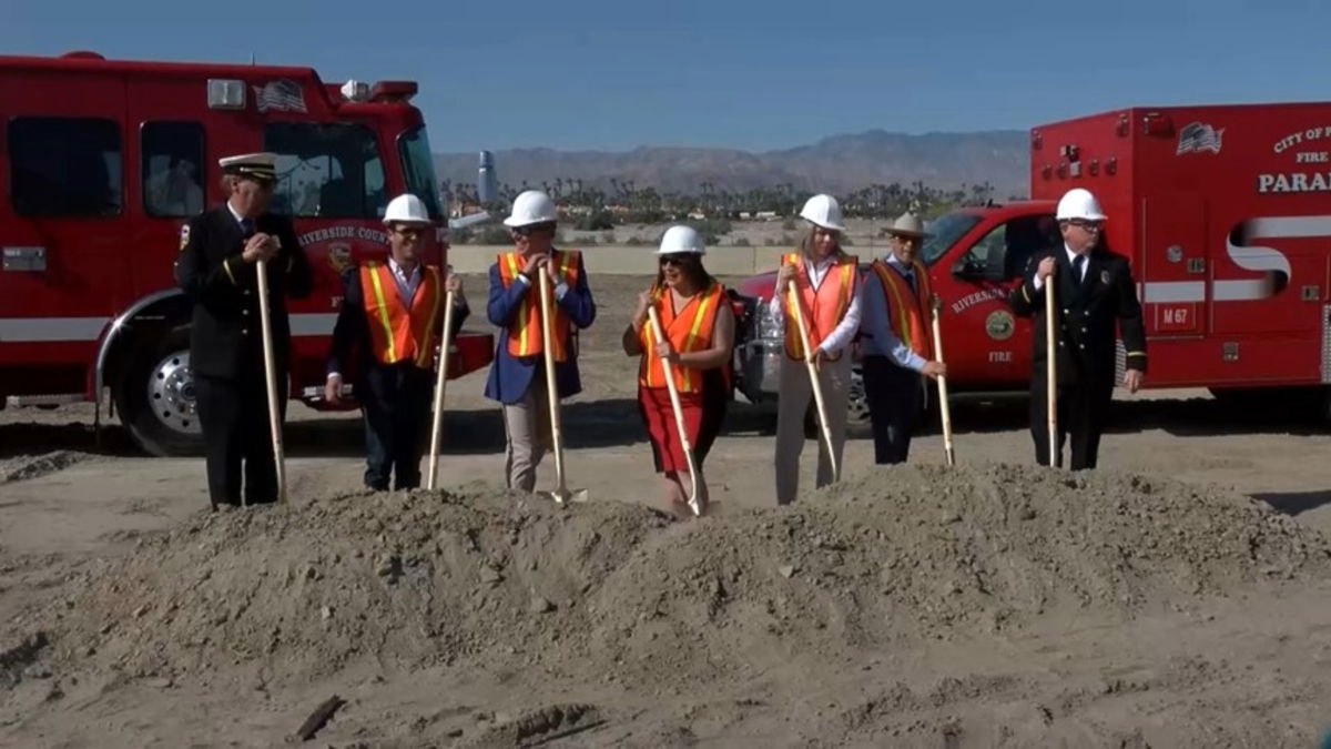 Palm Desert breaks ground on new Fire Station 102