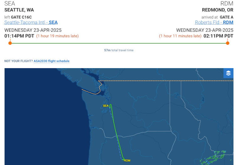 Passenger’s apparent joke about bomb in luggage delays Seattle-Redmond flight; everyone removed for search