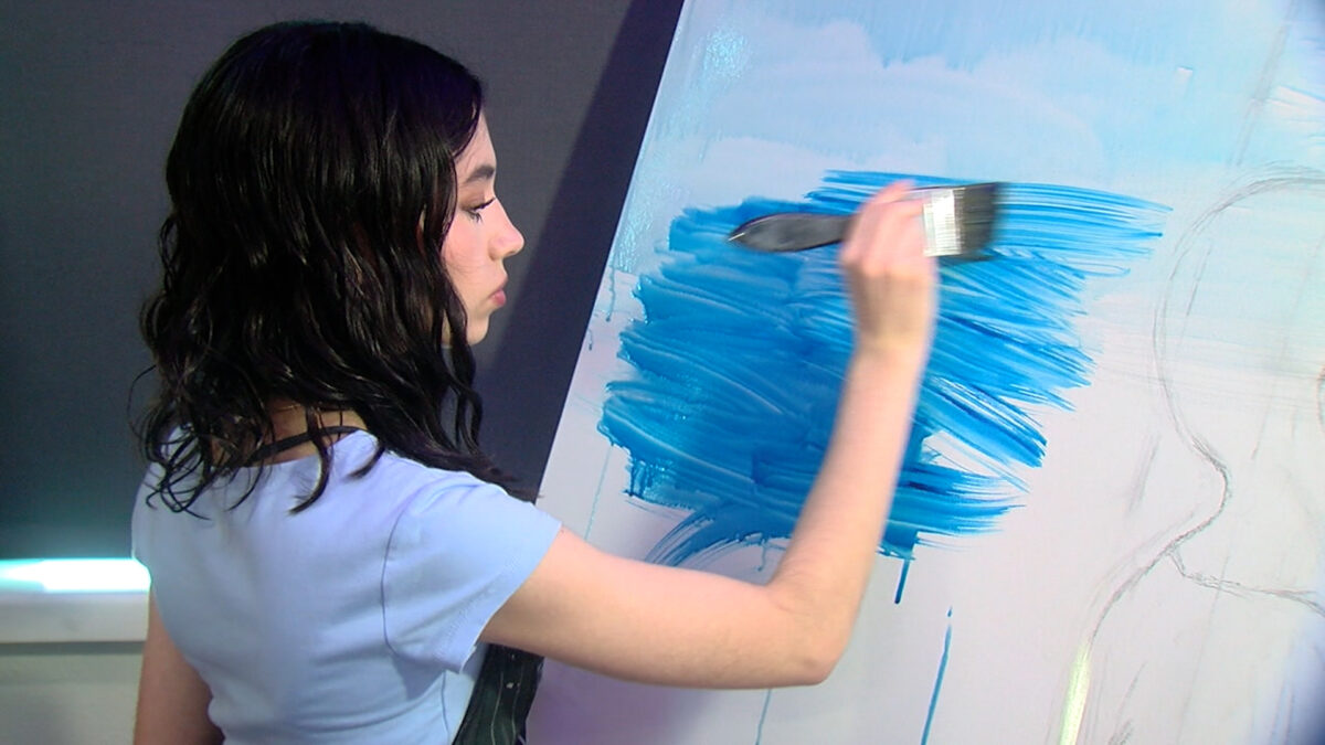 Good Vibes Only: Coronado High School art student