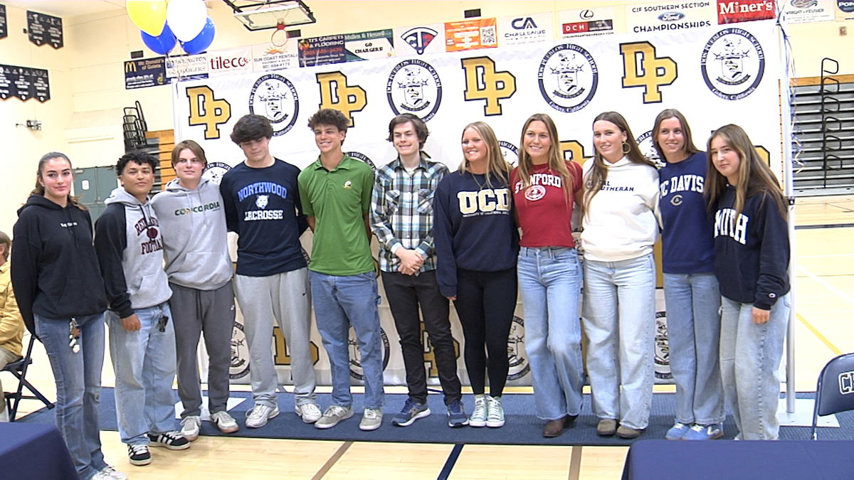Dos Pueblos High School celebrates 11 student-athletes headed to the next level