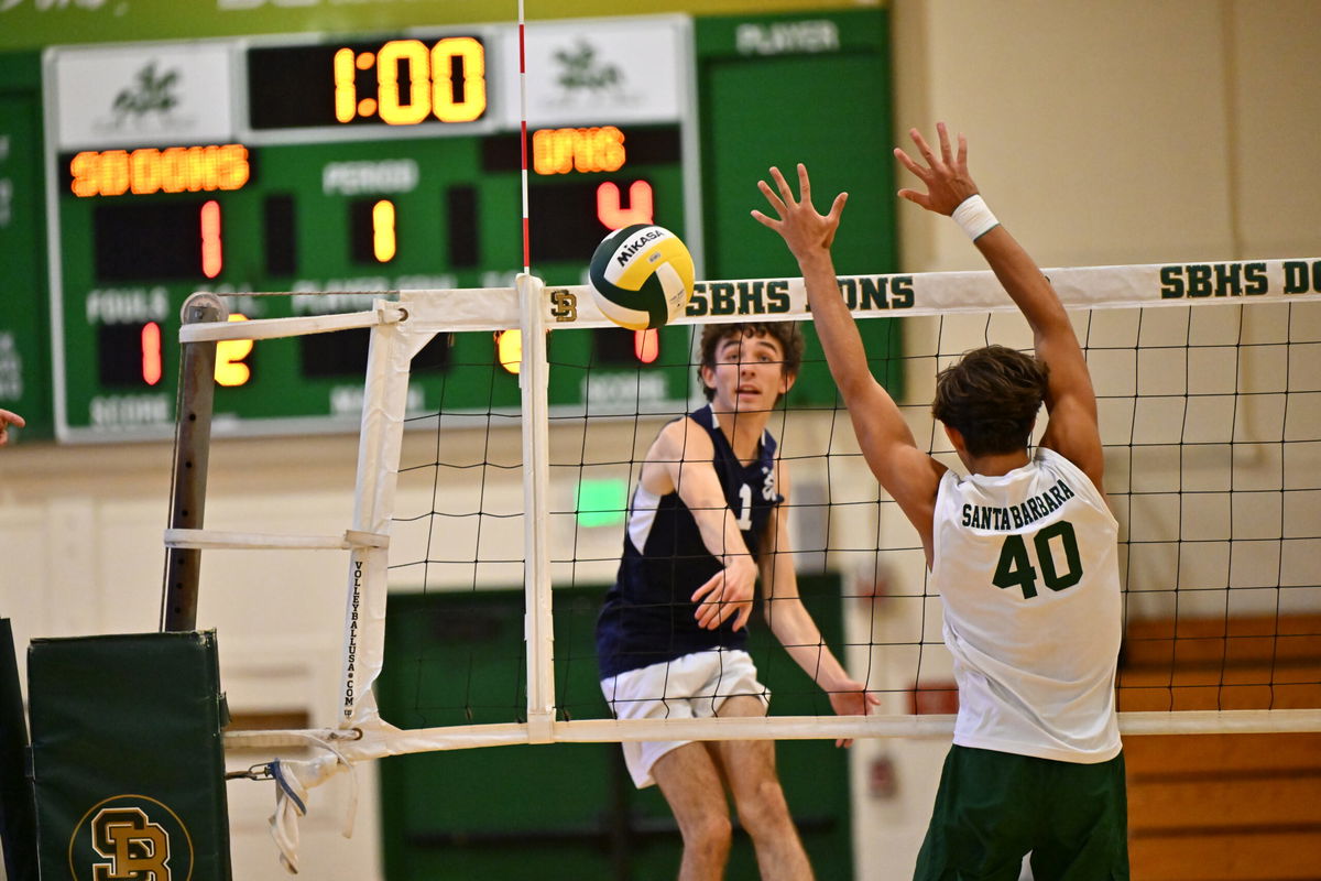 DP completes season sweep over Santa Barbara in boys volleyball