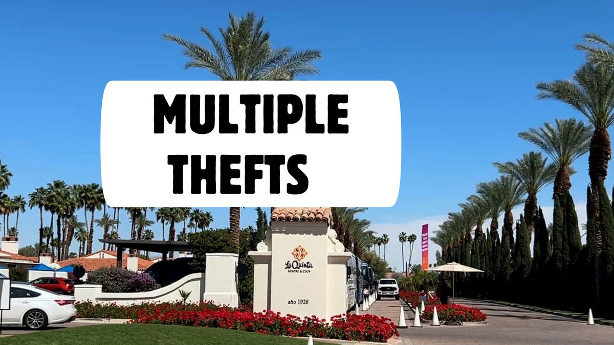 Law enforcement investigating multiple thefts at La Quinta Resort during Coachella weekend