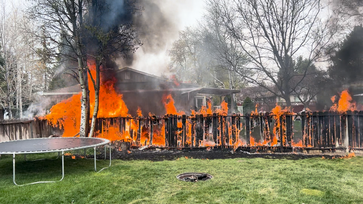 Structure fire breaks out on Joan Ave