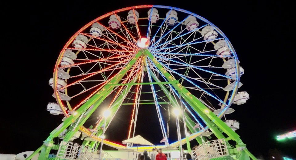 Bright Lights Attracted Folks to the Santa Barbara Fair & Expo