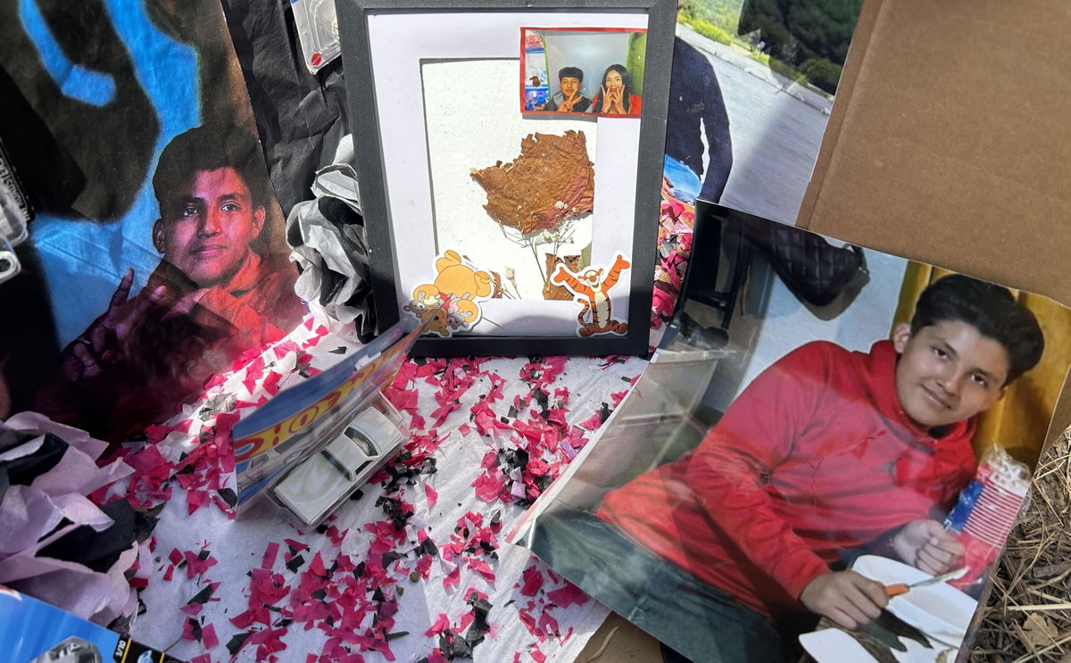 Memorial grows for 13-year-old along Harbor Blvd