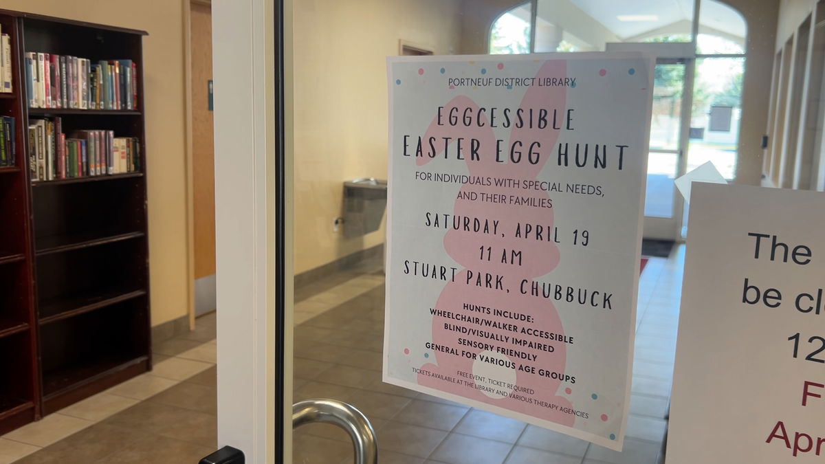 Portneuf District Library to host annual accessible Easter egg hunt on Saturday
