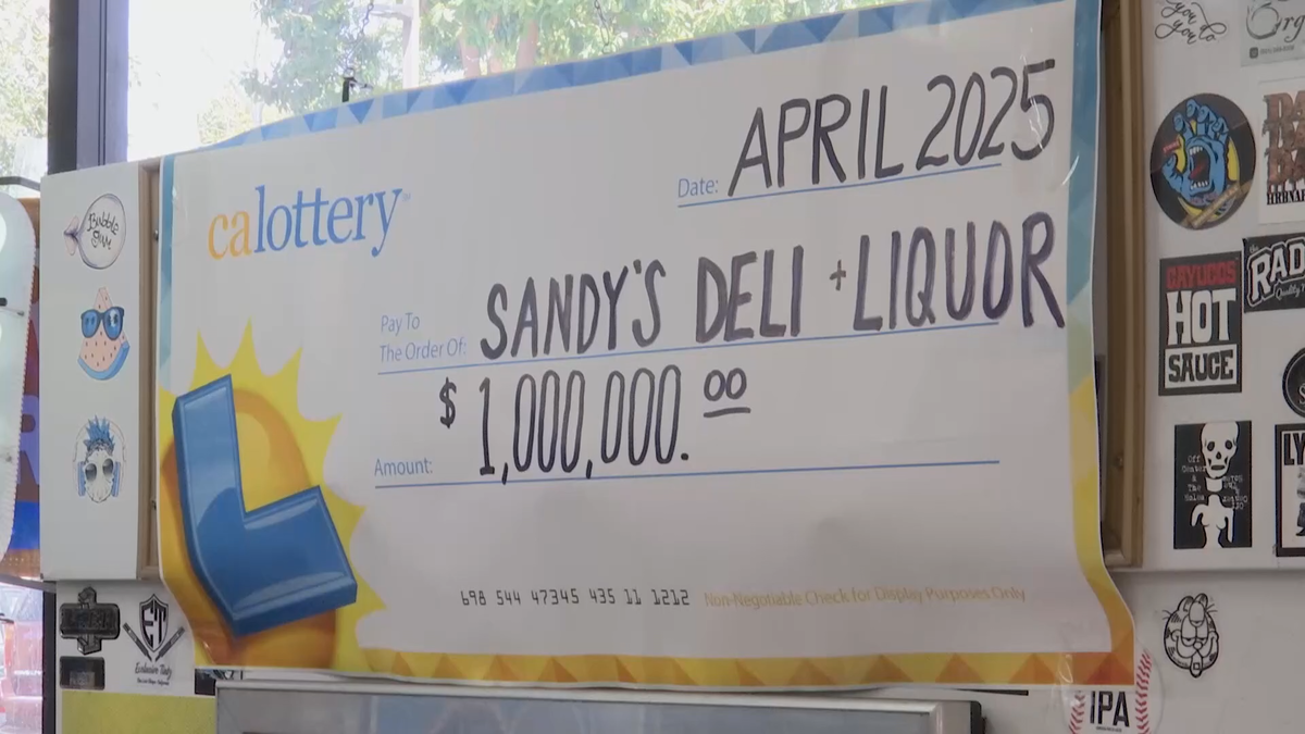 Homeless Man buys winning $1 Million Scratcher from San Luis Obispo liquor store