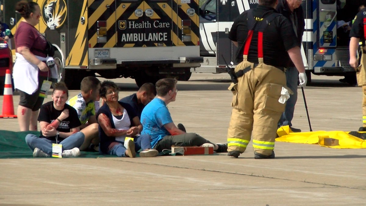Plane crash disaster training prepares EMS at Columbia Regional Airport