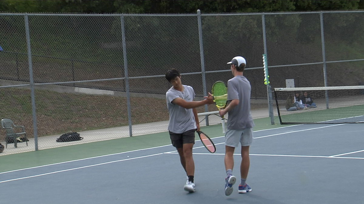 San Marcos boys tennis is double trouble for Santa Barbara