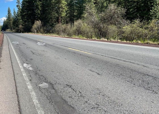 Central Oregon’s highways could see little or no paving after 2027