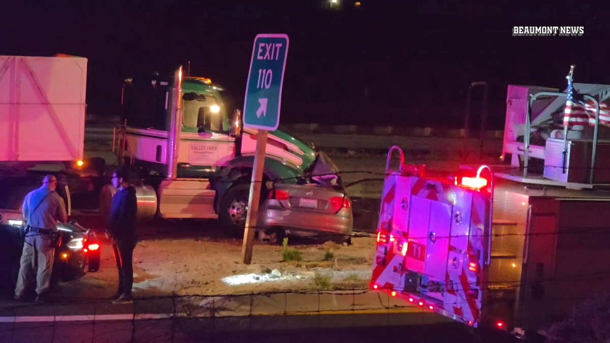 Ontario woman identified following fatal Whitewater I-10 crash