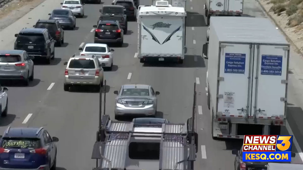 Drivers prepare for evening full of traffic as festival goers return home from Coachella weekend 2