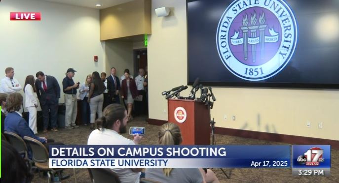 WATCH: Authorities give update on shootings at Florida State University