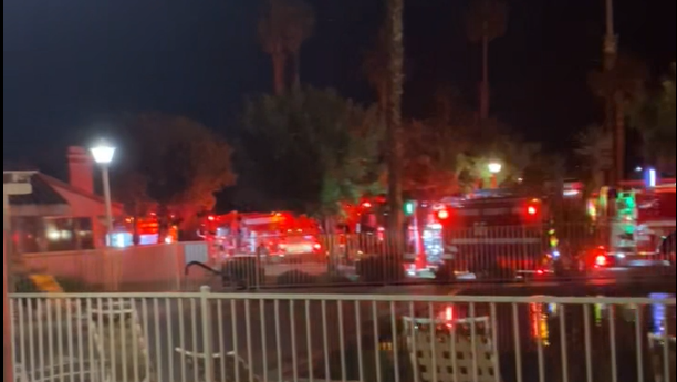 Firefighters knock down duplex fire in Palm Desert