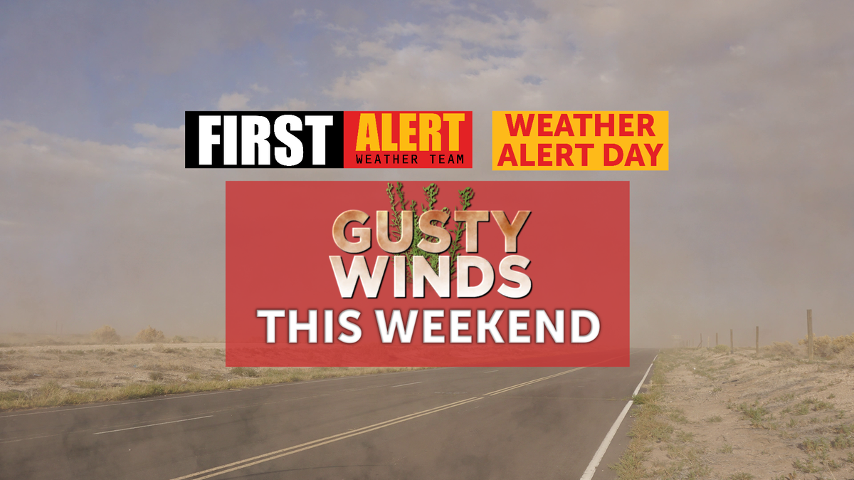 Tracking another windy weekend in the desert