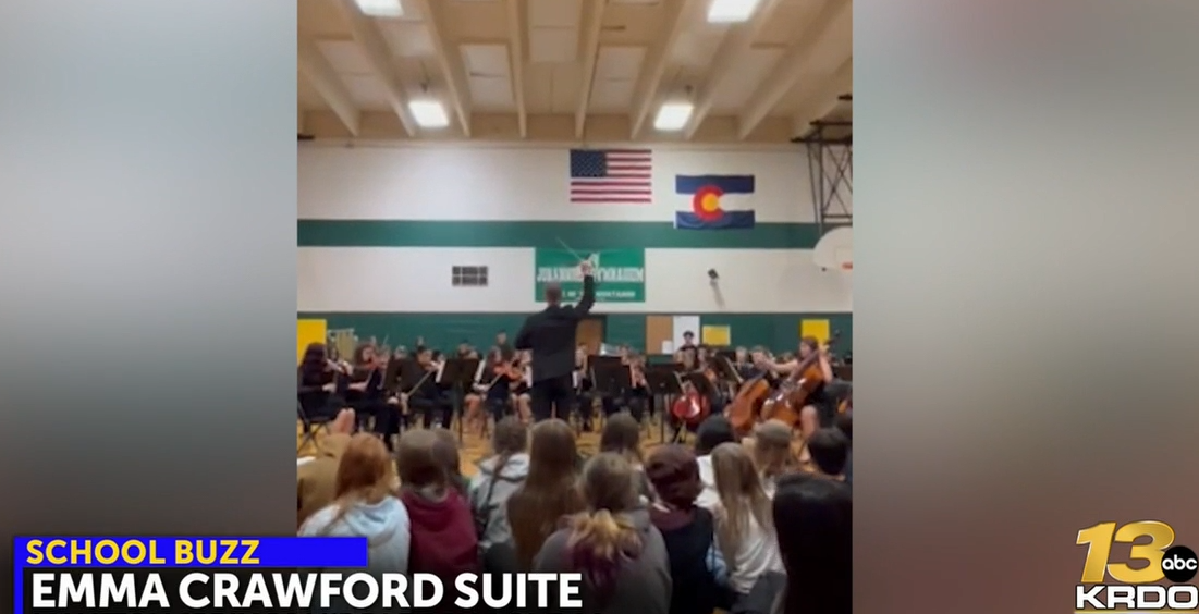 The School Buzz: Manitou Springs students perform suite dedicated to Emma Crawford