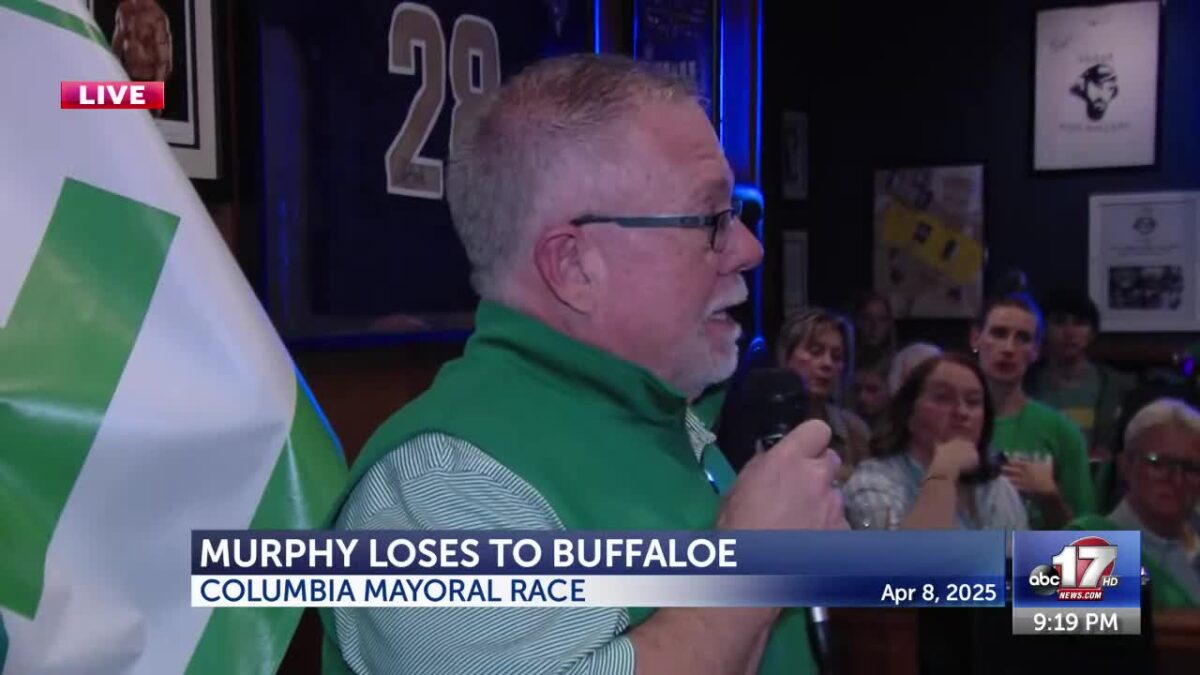 Challenger Blair Murphy falls short in Columbia mayor race
