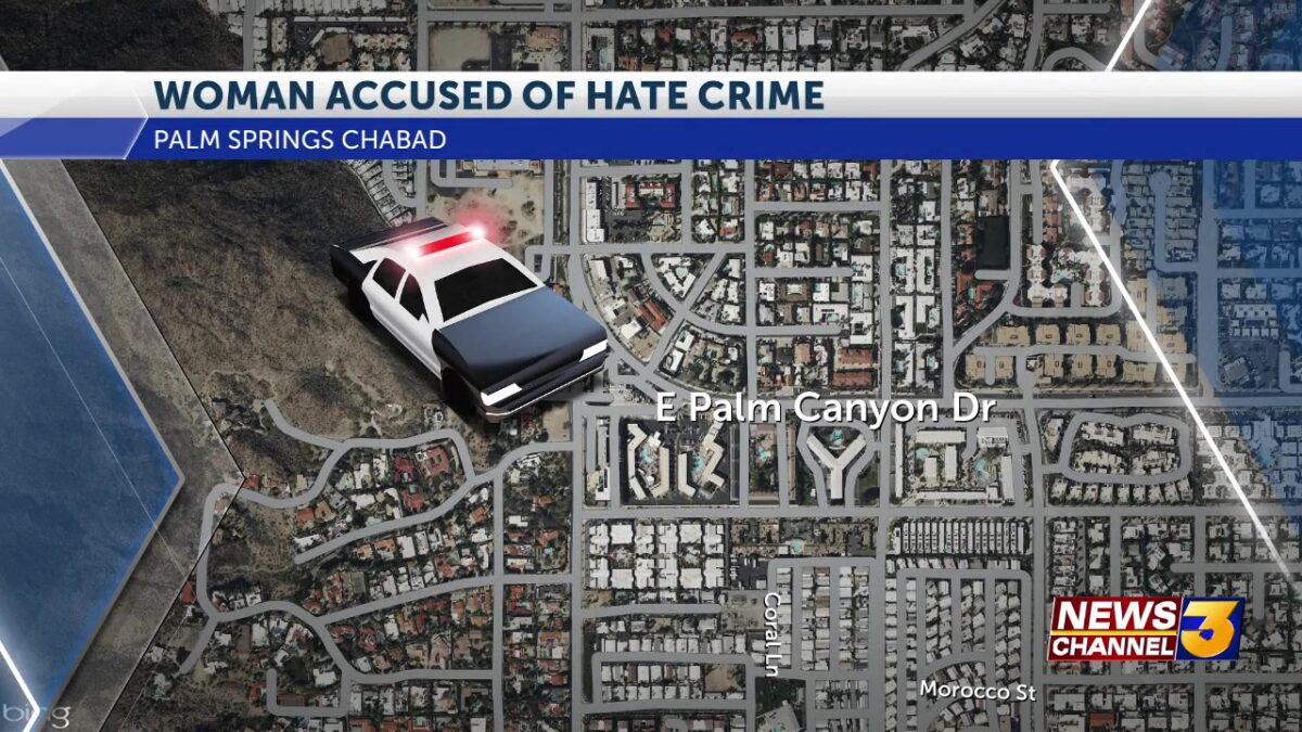DA files charges against woman accused of threats to send explosives to Palm Springs Chabad
