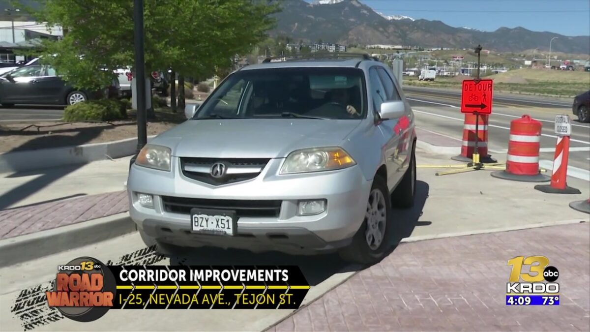 Yearlong corridor improvement project on south of downtown Colorado Springs nears end