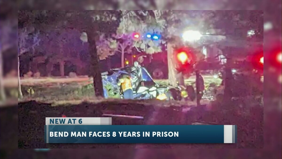Bend man sentenced to 8 years in prison