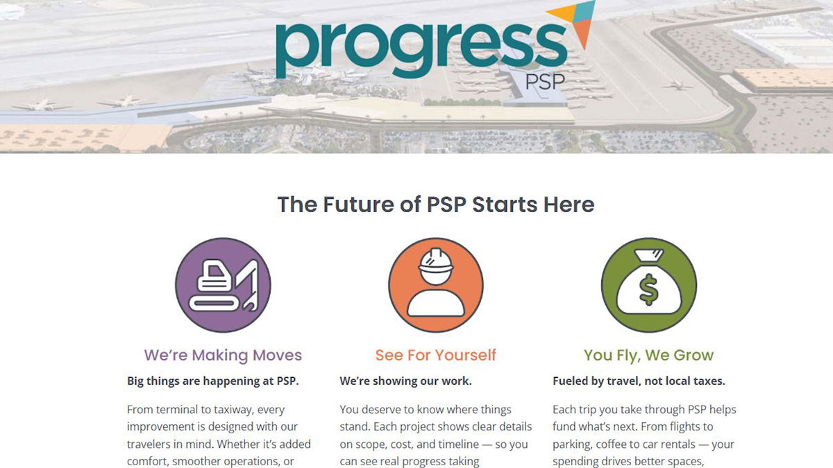 Palm Springs International Airport Launches New Tracking Website