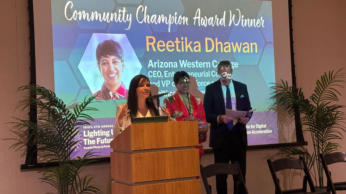 AWC CEO receives IDIA Community Champion Award