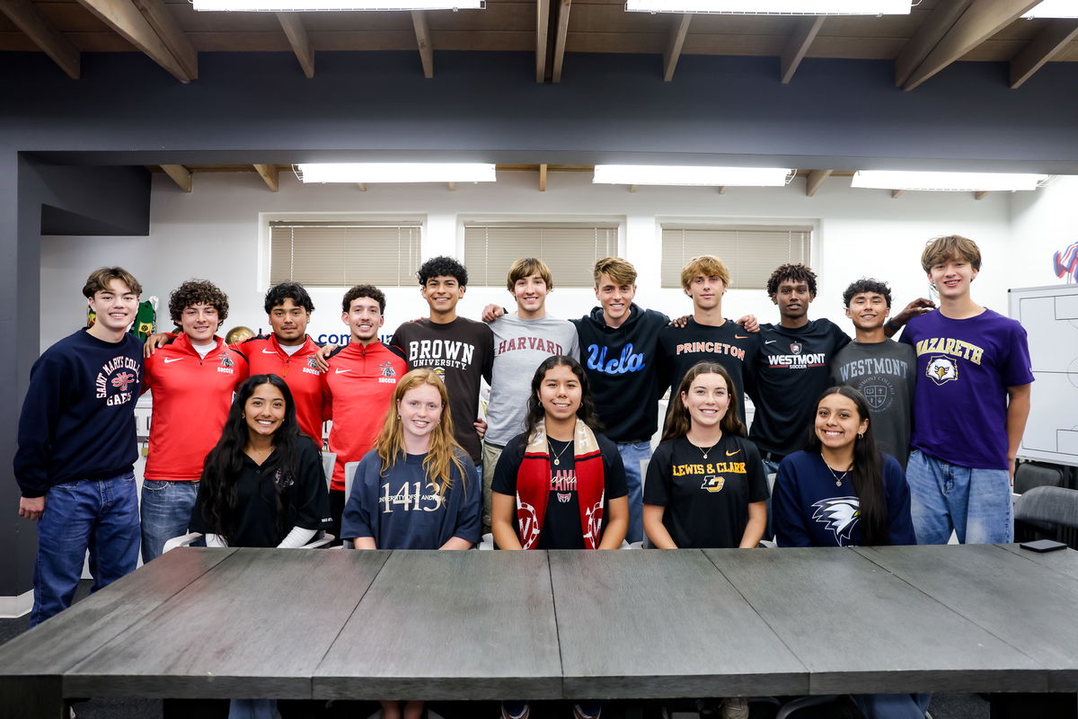 Santa Barbara Soccer Club celebrates close to 20 high school seniors that will play soccer in college