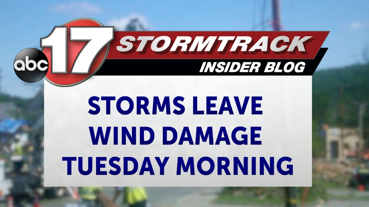 Insider Blog: Storms leave wind damage across southern Missouri Tuesday morning
