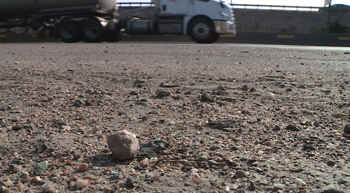 CDOT crews performing cleaning operations on Interstate 25 in Pueblo this week