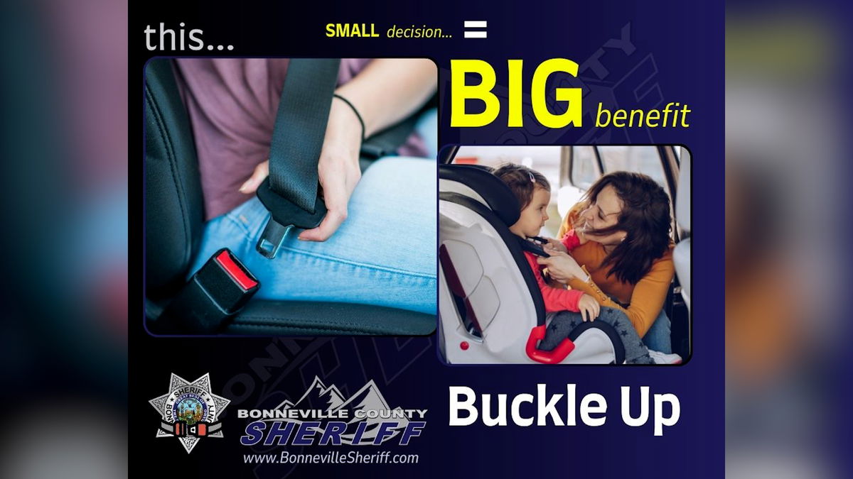 Buckle Up! Bonneville County cracks down on seatbelt violations for “100 deadliest days”