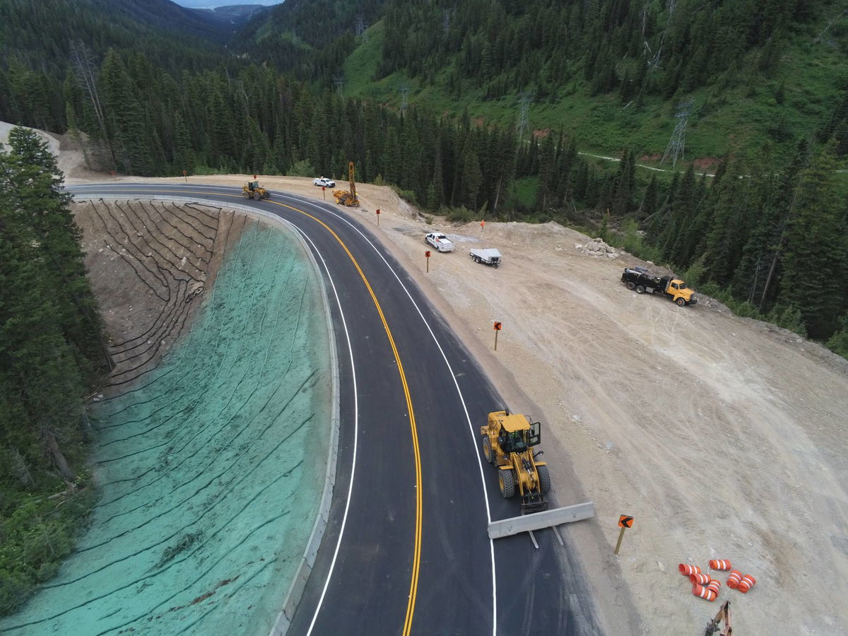 Construction Update: Work progresses on Teton Pass