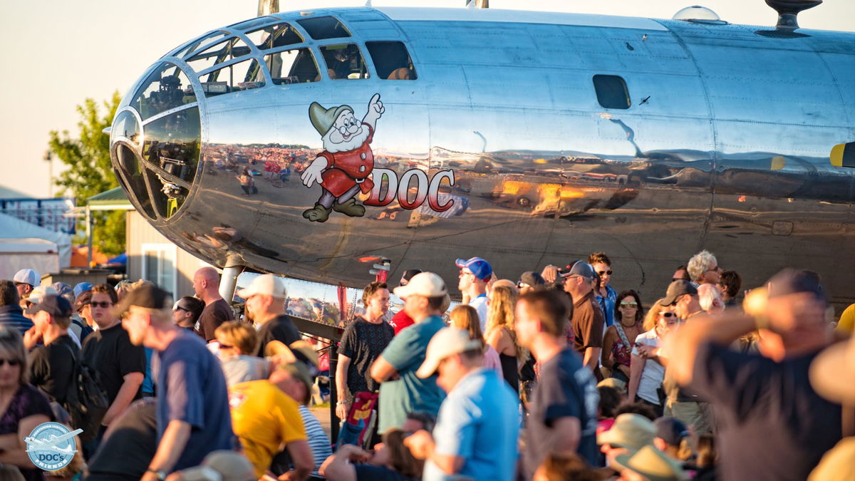 Restored World War II-era bomber arrives at the Palm Springs Air Museum for six-day visit
