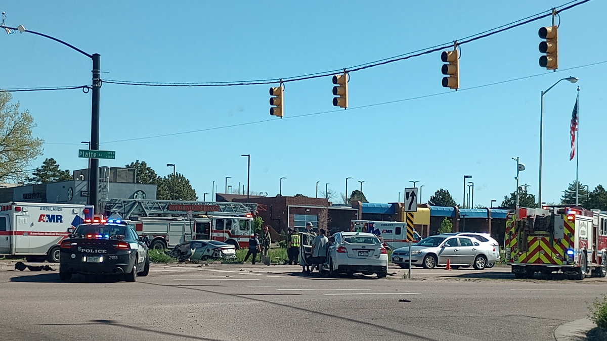 CSPD: Man arrested after causing crash with stolen car
