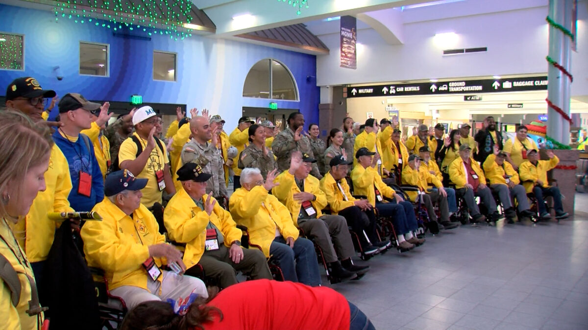 War veterans fly out to D.C. with Rio Grande Honor Flight