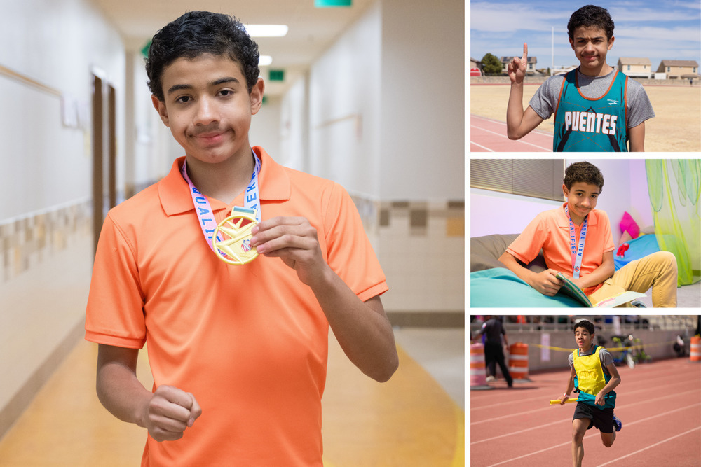 Good Vibes Only: Rising athlete inspires fellow students