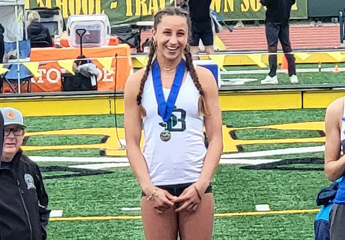 Elina Stump wins CIF-SS D2 title in long jump to highlight her outstanding meet