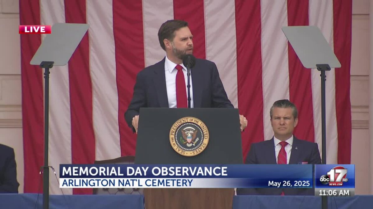 WATCH: Memorial Day at Arlington National Cemetery