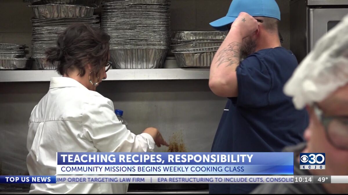 Community Missions teaches life skills with cooking class