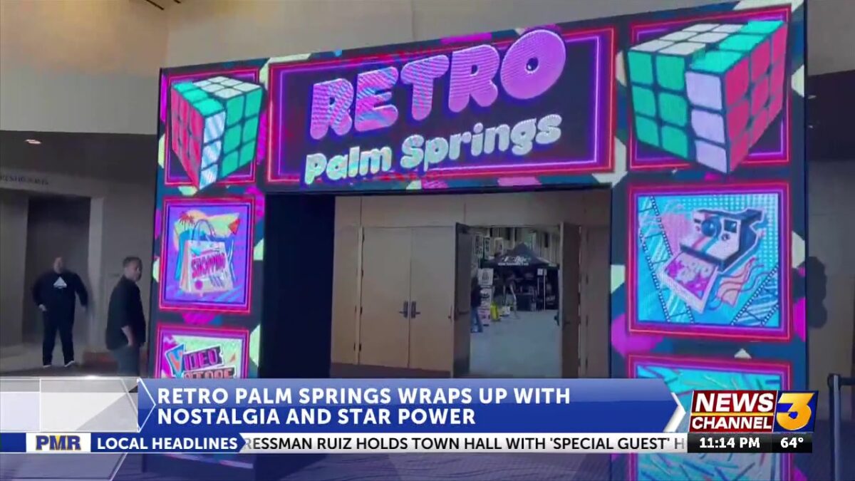 Retro Palm Springs Wraps Up with Nostalgia and Star Power