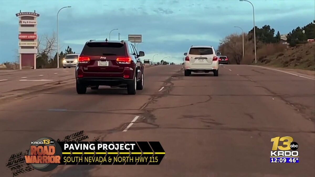 CDOT explains why paving scheduled to start a month ago in south Colorado Springs hasn’t happened yet