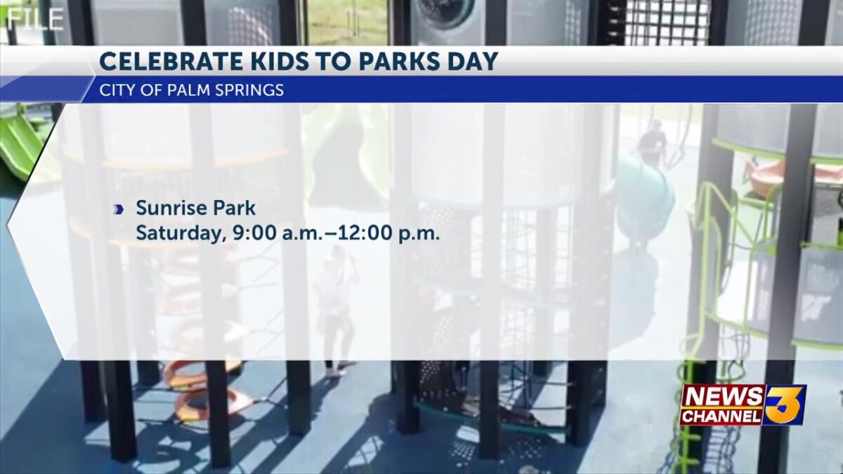 Palm Springs celebrating ‘Kids to Parks Day’ on Saturday