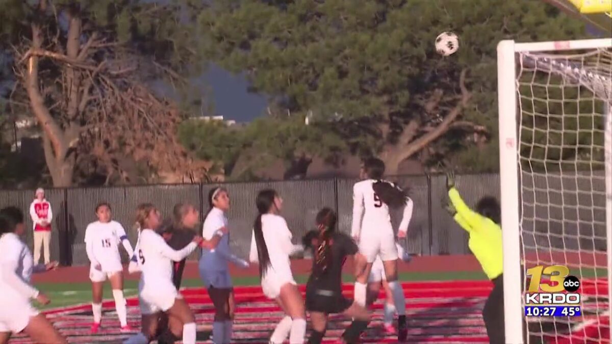 The Coronado girls soccer team advances in the Class 4A playoffs