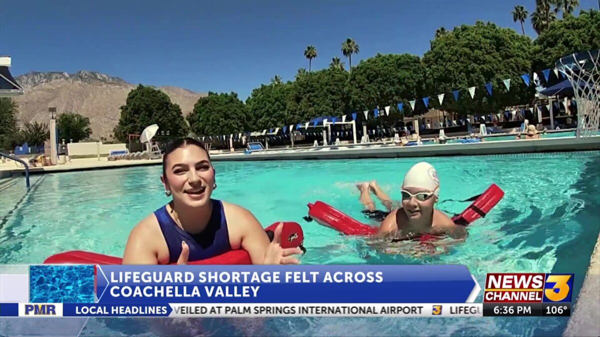 Lifeguard shortage felt across Coachella Valley’s public pools