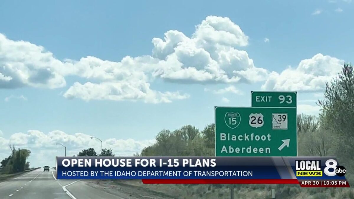ITD discusses improvements to I-15 at Blackfoot Interchanges