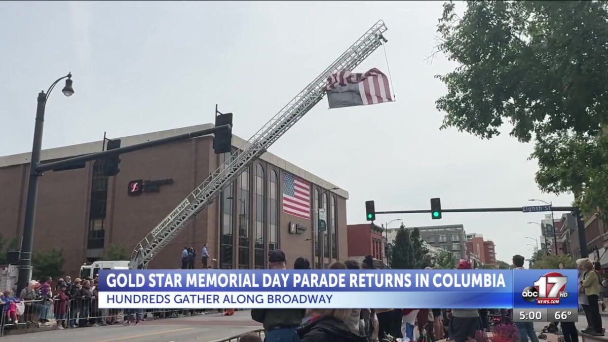 Hundreds gather for Columbia’s Gold Star Memorial Day Parade after six-year hiatus