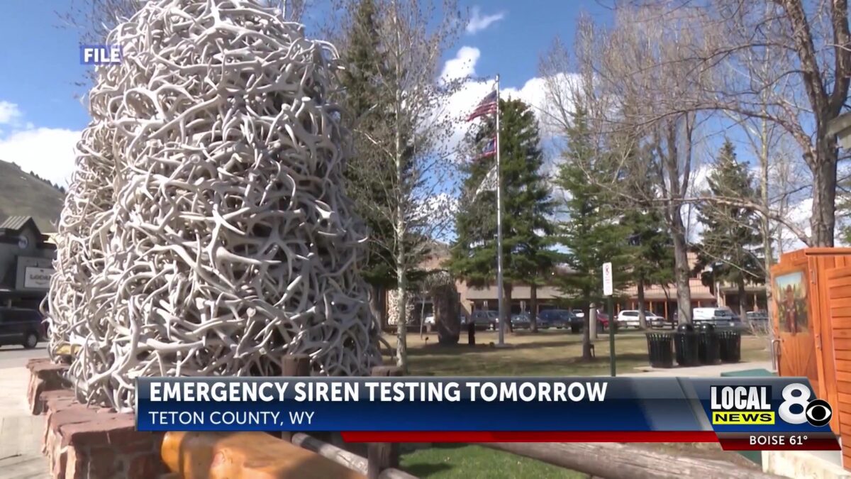 Teton County to sound emergency sirens Friday in full-system test